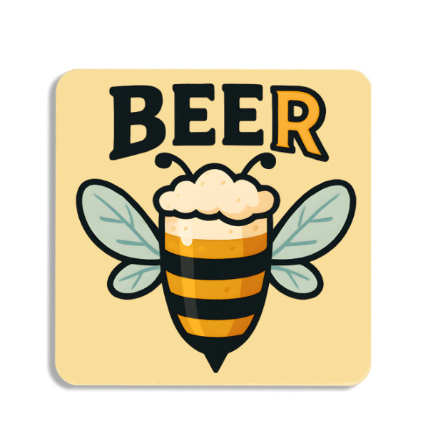 Podtácek s potiskem Beer podtácek
