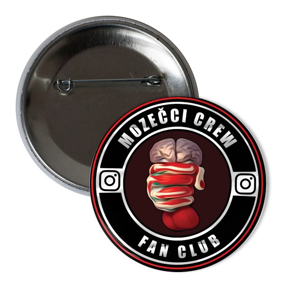 Mozečci Crew Fan Club Odznáček