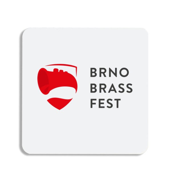Podtácek s potiskem Brno Brass Fest